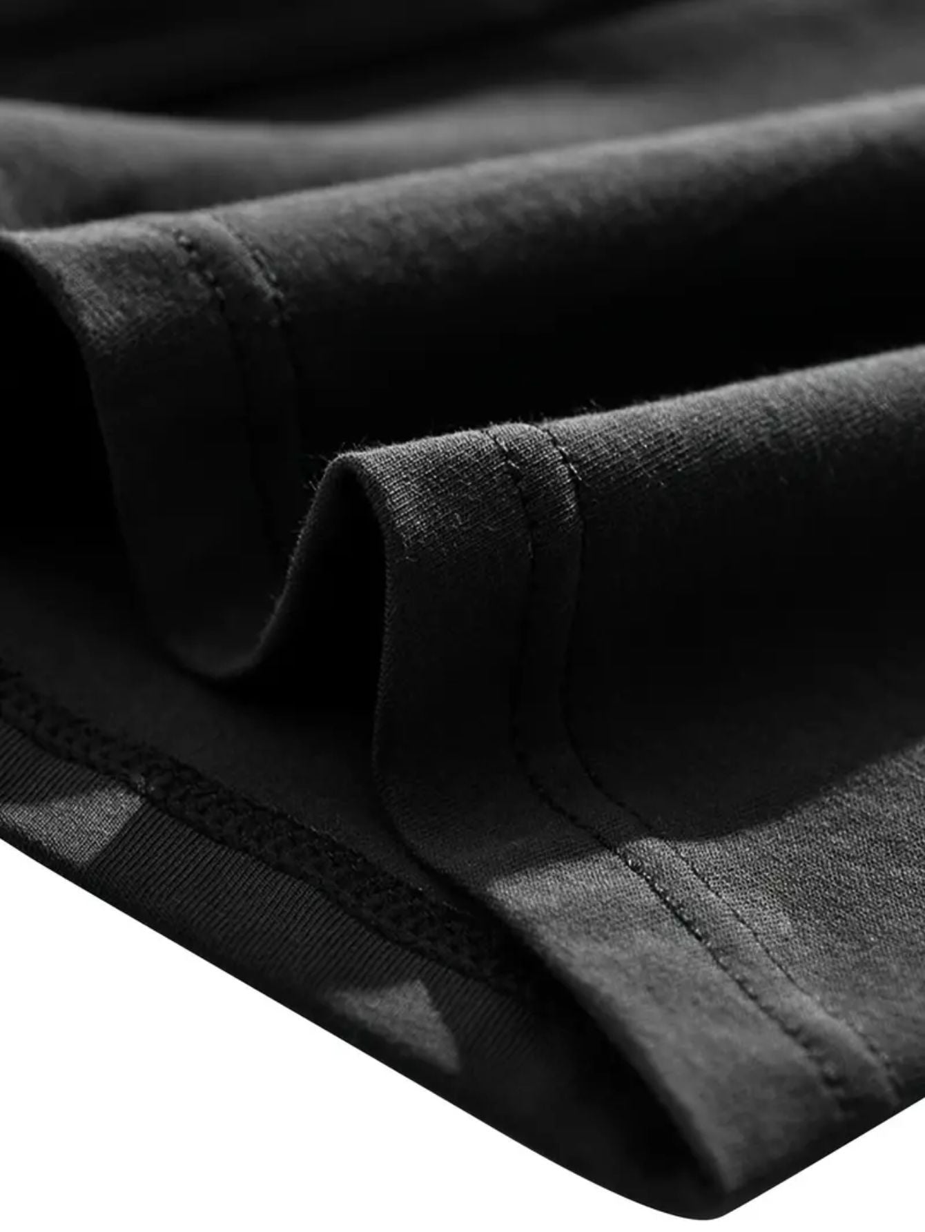 Men's Long Boxer Briefs with Fly Breathable Stretchy Polyester for Running Hiking Cycling Pack of 4