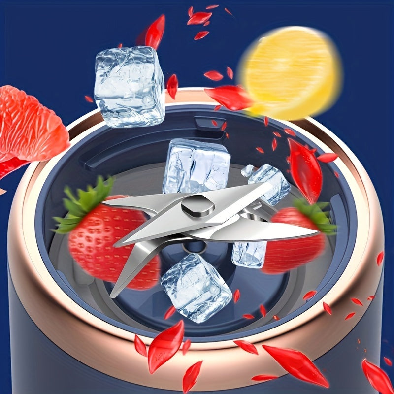 Портативный беспроводной соковыжималка с USB-зарядкой, 2 стакана, спортивная крышка для смузи и шейков