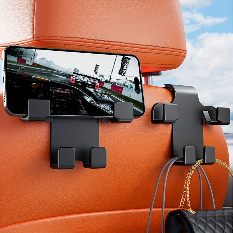 Multi-Functional Car Seat Back Hook ABS Headrest Hanger for Bags Coats
