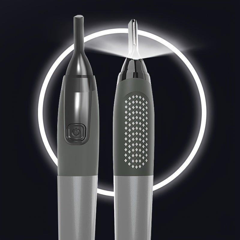 Razor eléctrico de cejas para hombres y mujeres recargable cortapelos facial negro