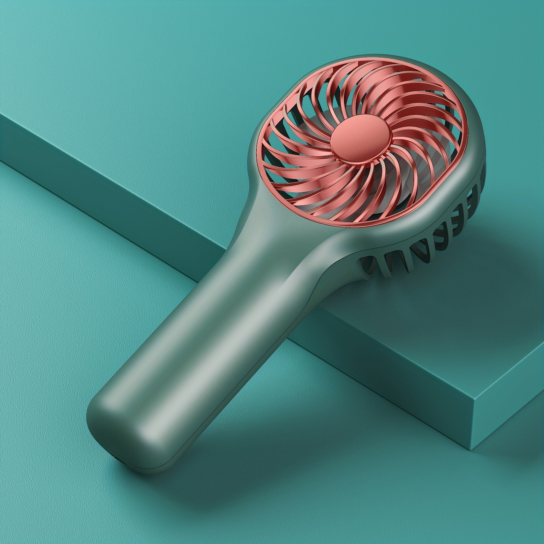 Portable Handheld Fan for Girls and Kids USB Rechargeable Quiet High-Speed