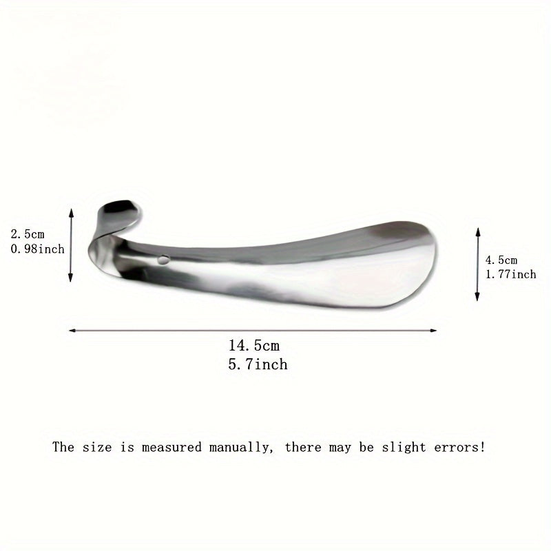 Stainless Steel Shoe Horn Shoe Lifter for Adults Durable Slip Aid