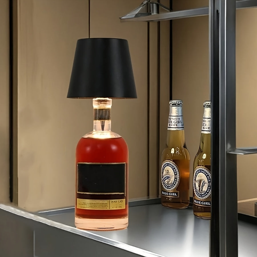 LED Bottle Light with Touch Control Dimmable Rechargeable for Parties and Decor