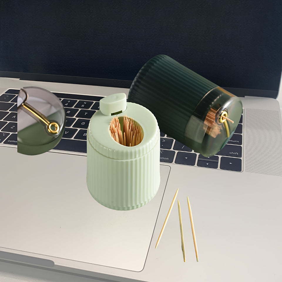 G'alla paxtasidan tayyorlangan tish tozalagich dispenseri - Foydalanish uchun oddiy, zamonaviy, mustahkam, gigienik, oziq-ovqat bilan aloqa uchun xavfsiz va har qanday oshxona dekoriga ajoyib qo'shimcha.