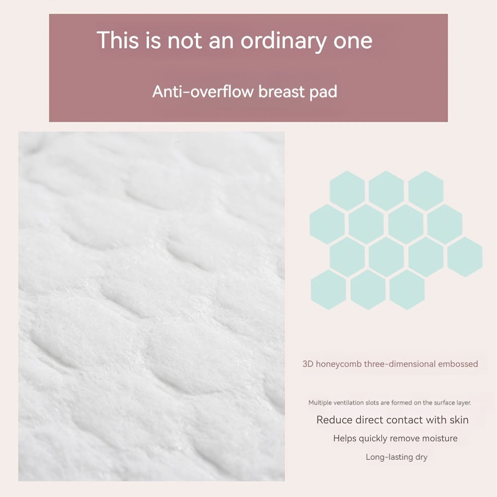 50 Pack Disposable Nursing Pads for Breastfeeding Ultra-Absorbent Soft and Thin