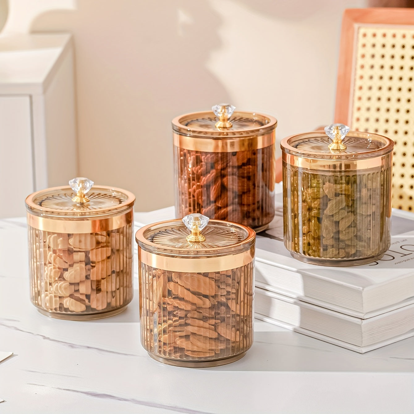 Acrylic Sugar Jar for Parties and Celebrations 7cm Table Decoration