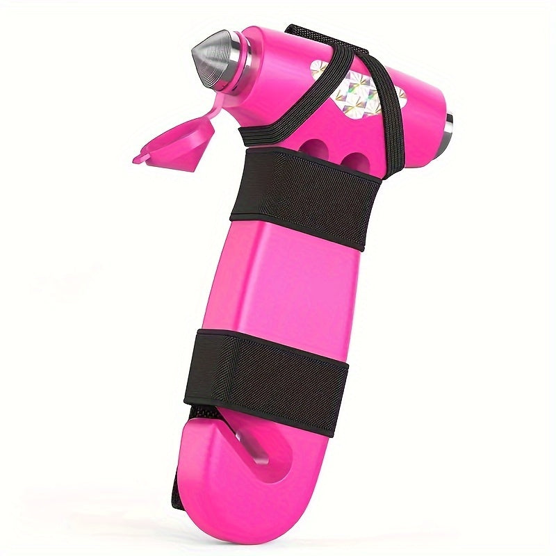 Car Safety Hammer Window Breaker Emergency Escape Tool Black