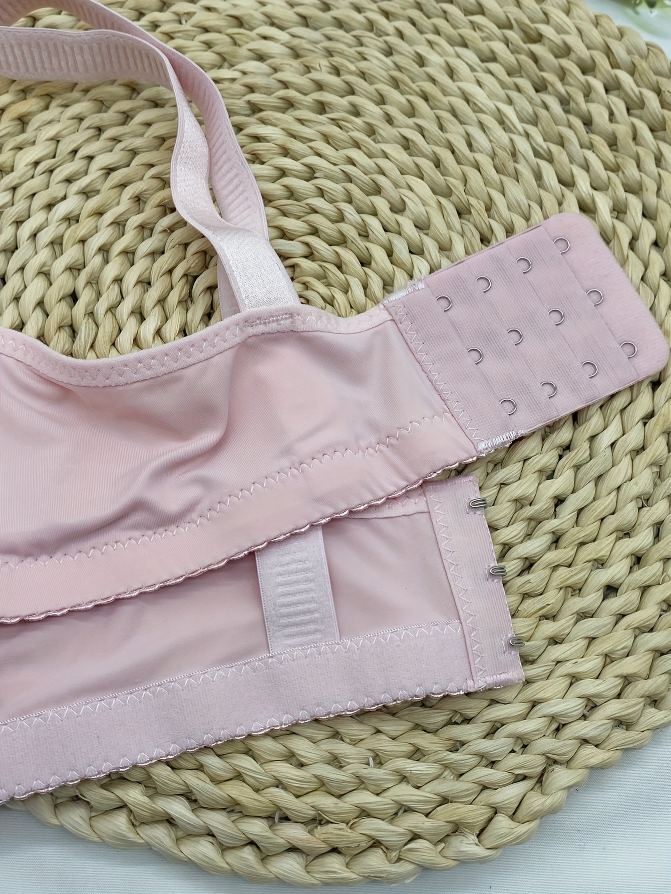 Women's Colorblock Seamless Wireless Push-Up Bra Breathable Lingerie