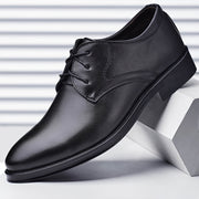 Men's Formal Shoes Leather Lace-Up Business Shoes for Weddings Parties Office