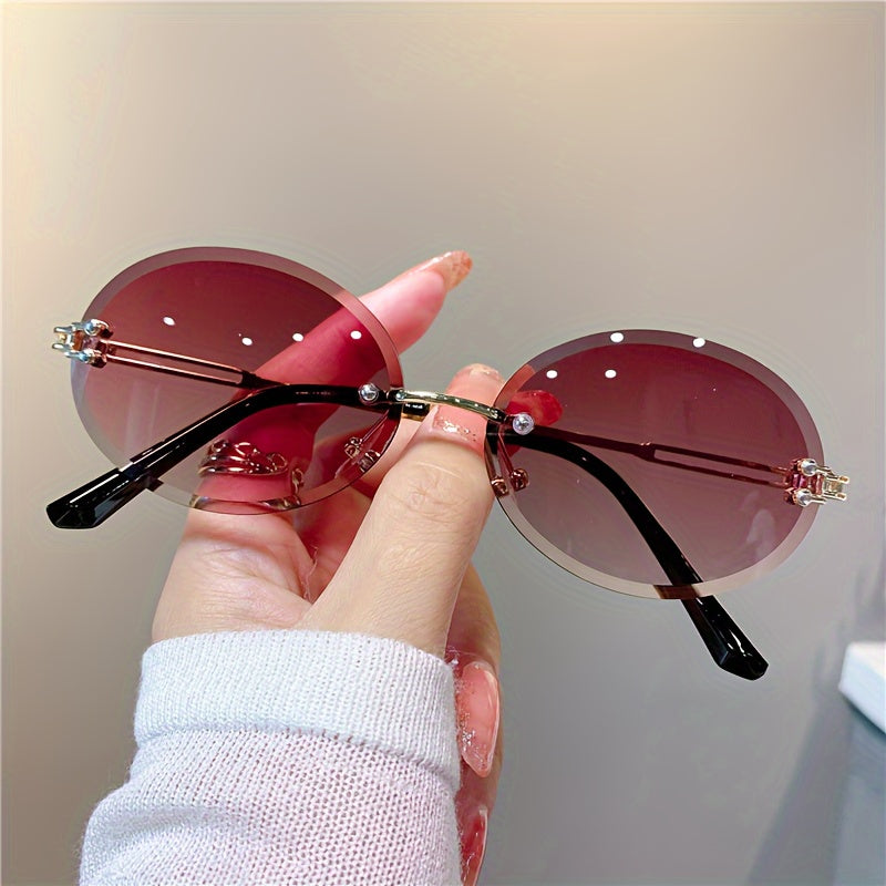 Women's Gradient Sporty Sunglasses Plastic Frame for Running Outdoor Activities