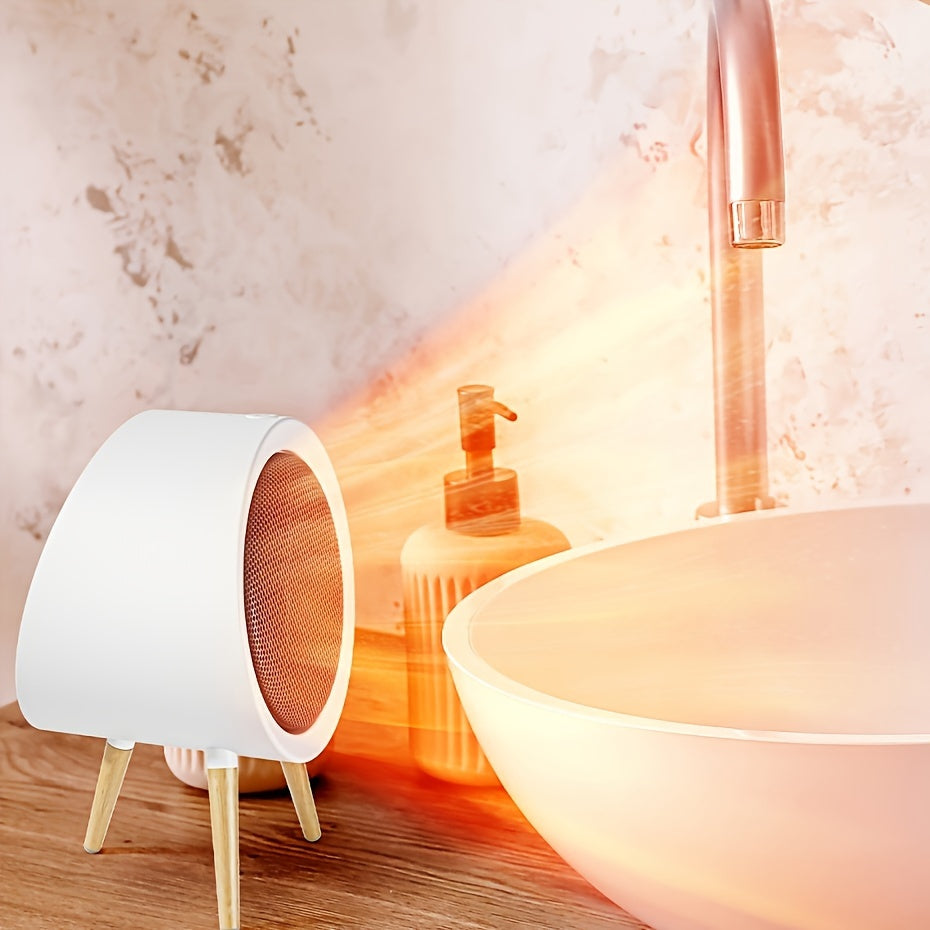 Fast Heating Space Heater with Overheat Protection for Office and Home