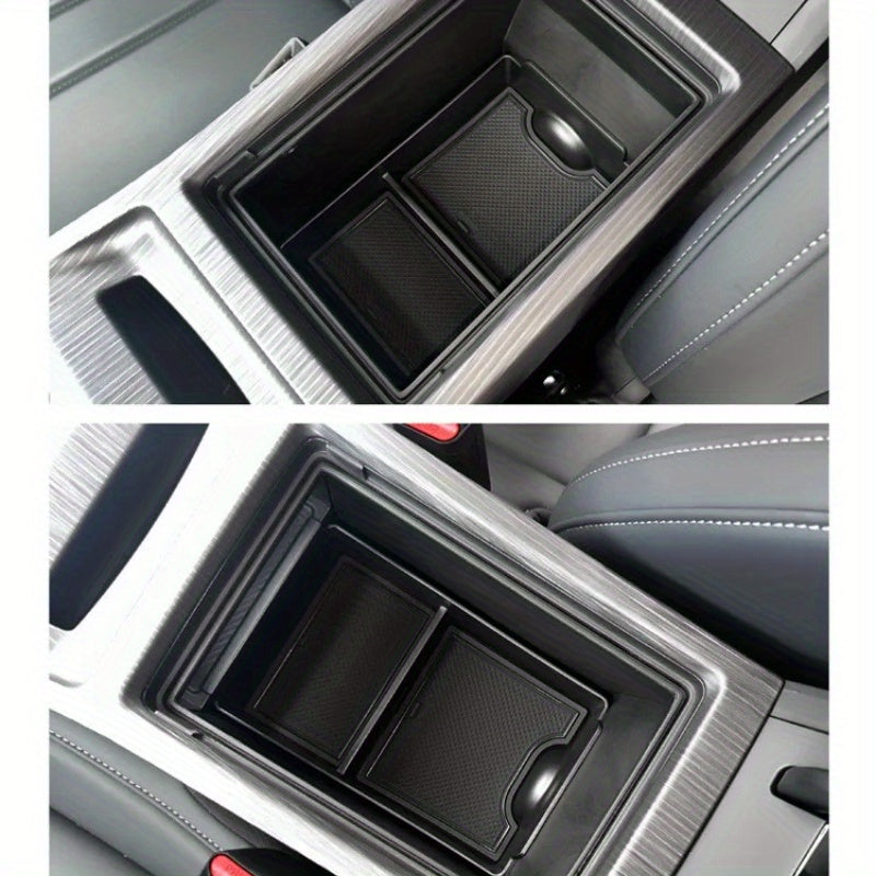 Car Interior Center Console Armrest Storage Box with Cup Holder