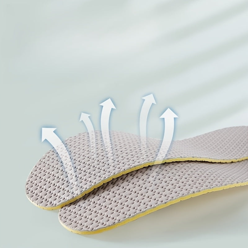 Unisex Ultra-Thin Latex Insoles Comfort Soft Shock Absorbent