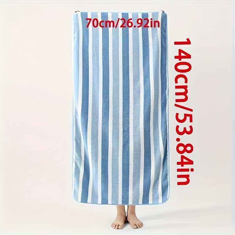 4-Piece Coral Fleece Towel Set Geometric Pattern Quick-Drying Absorbent Bathroom Essentials