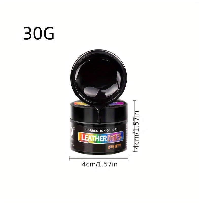 Kit de tinte negro para restauración de plástico para parachoques y molduras de coche 30g