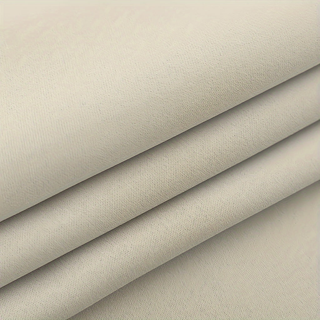 Set of 2 Plaid Pattern Curtains for Bedroom and Living Room Window Drapes