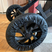 Set of 2 Kids' Stroller Wheel Covers Dustproof and Smooth Roll for Umbrella Strollers