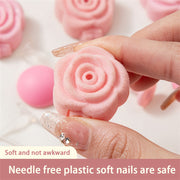 Pink Velvet Non-Slip Quilt Corner Clips Bed Sheet Fasteners