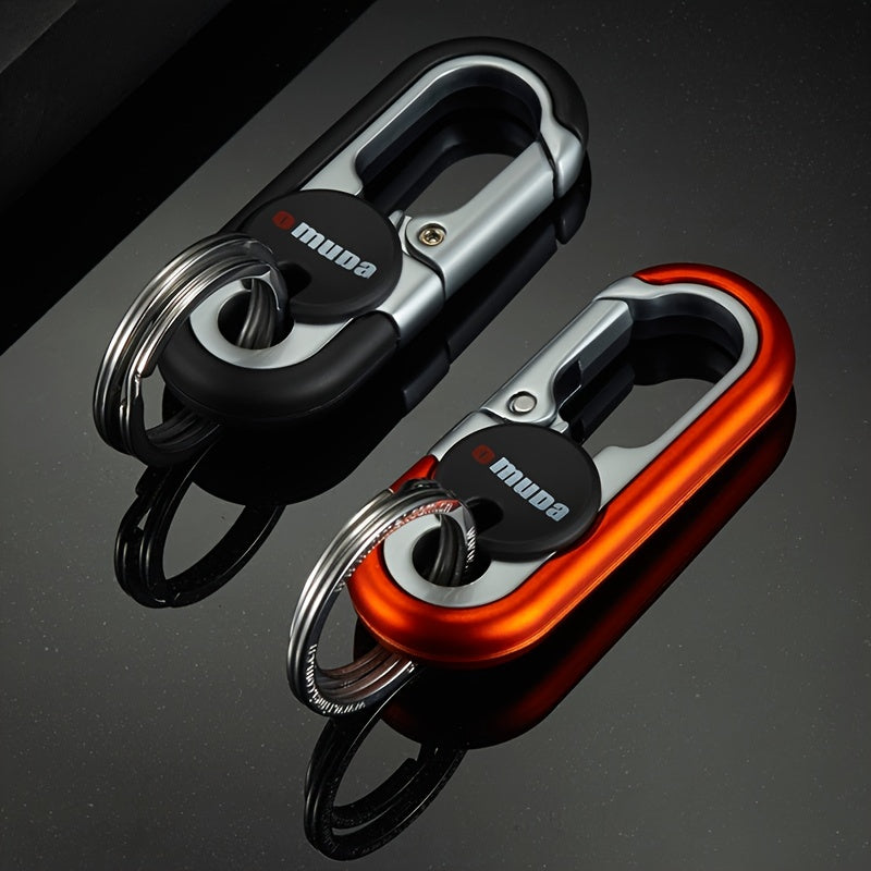Men Metal Alloy Car Key Chain Durable Key Ring for Men Waist Hanging