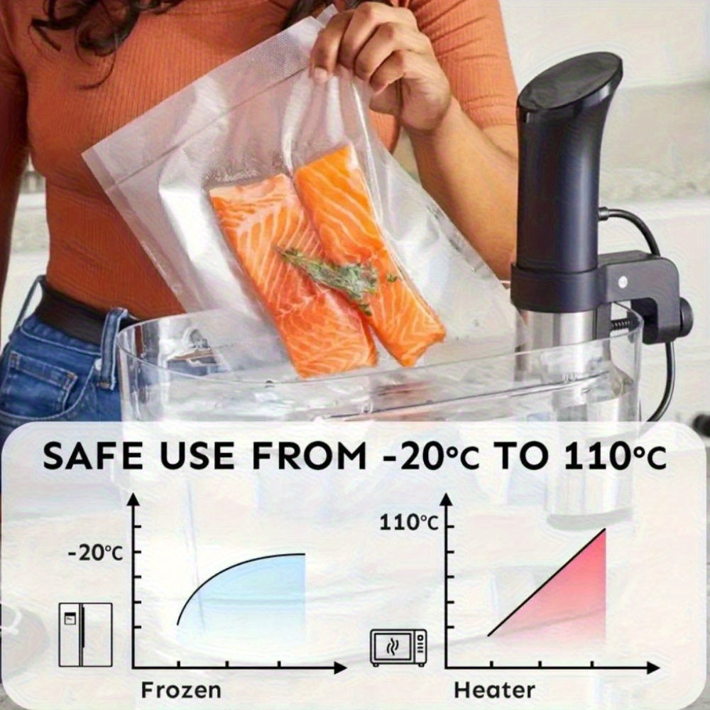 Food-Grade BPA-Free Vacuum Sealer Bags for Food Storage and Preservation