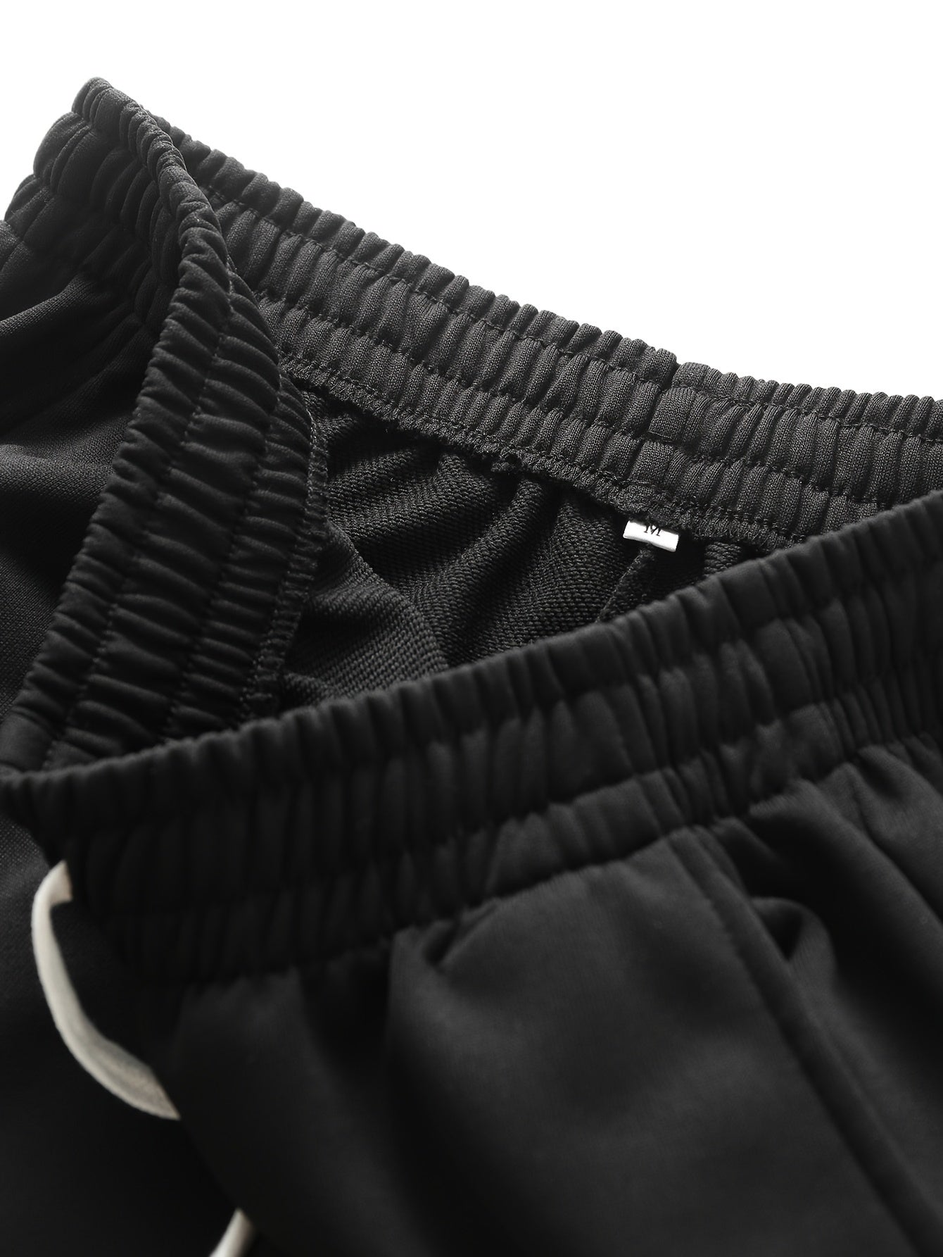 Men's Casual Knit Sweatpants with USA Flag Print Elastic Waist Drawstring for Outdoor Activities