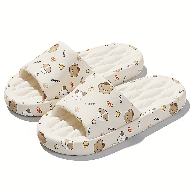 Мужские и женские тапочки-слипоны с принтом таксы из EVA для дома и улицы