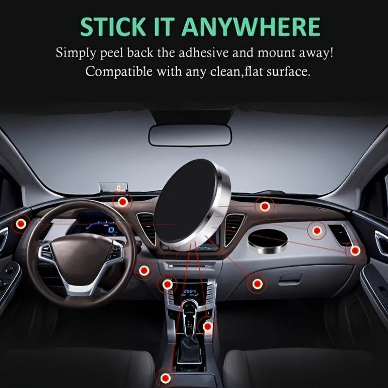 Universal Magnetic Car Phone Mount Durable GPS Vent Dashboard Holder