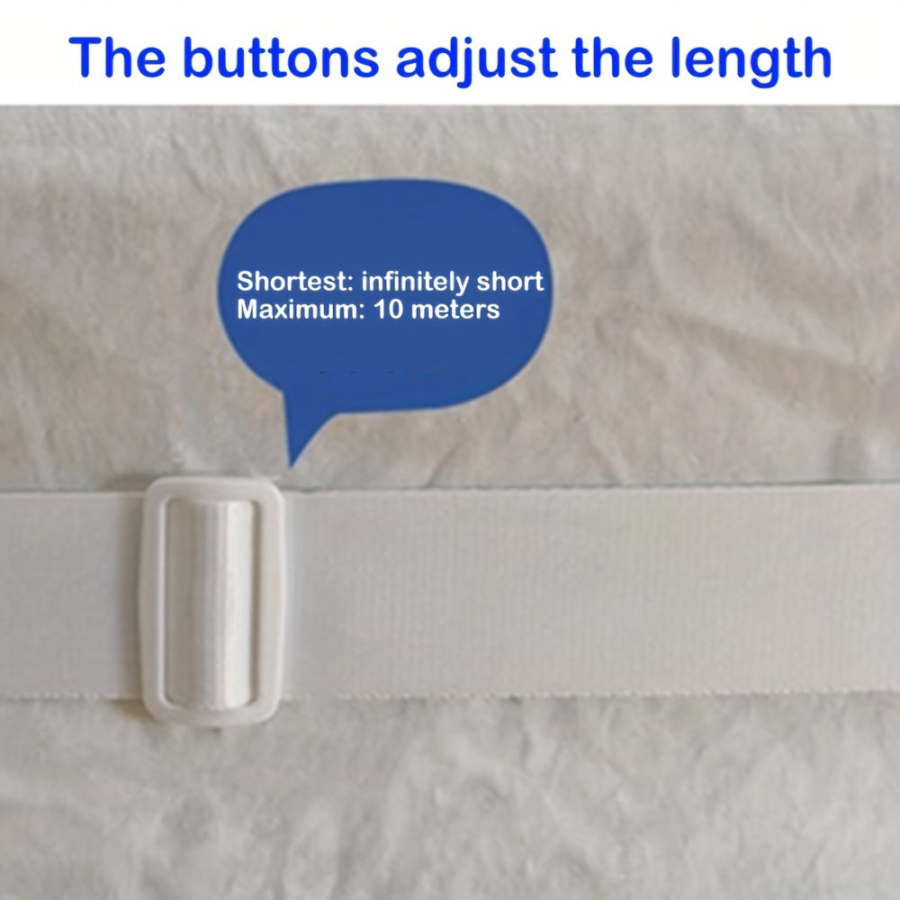 33ft Bed Strap Mattress Joiner with Adjustable Buckle for Bed Support