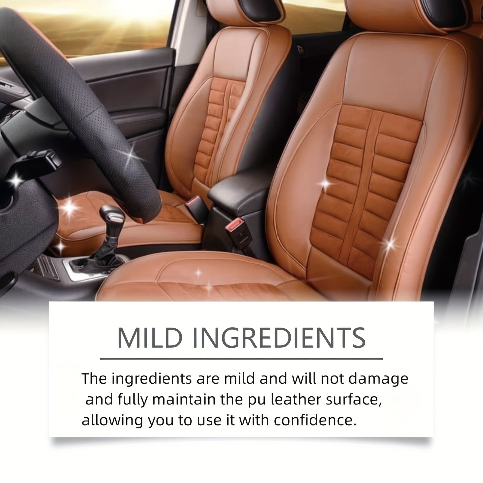 JAYSUING Terini tozalovchi va shartlovchi spreyi: Chuqur tozalovchi dog'larni olib tashlovchi, mebel, sumkalar, divanlar, avtomobil o'rindiqlari uchun porlaydigan vosita - Qoldiqsiz formula, natriy bikarbonati bilan - 1 litrdan kam suyuqlik hajmi