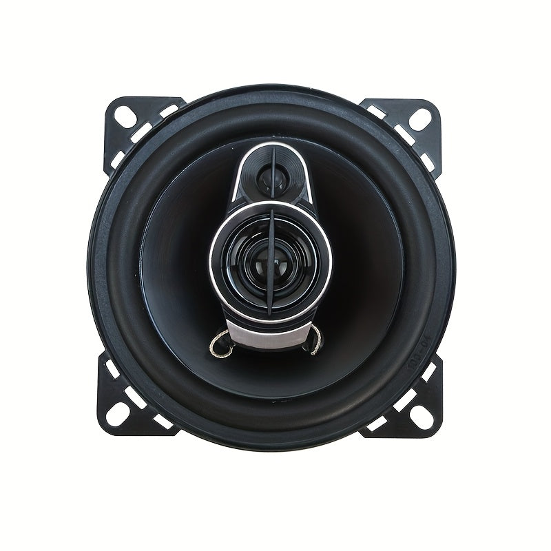 10.16 cm 280W 3-Way Car Coaxial Speaker with Touchpad Control Hi-Res Audio Flush Mount Stereo