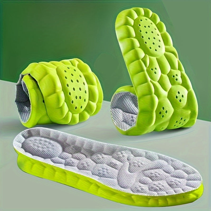 Unisex Breathable Sponge Comfort Insoles for Sports and Casual Shoes