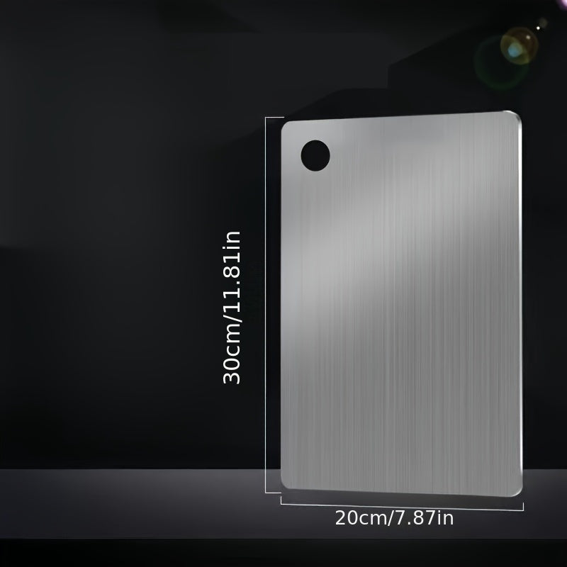 Доска для нарезки из нержавеющей стали 304, двухсторонняя, утолщенная, для кухни и ресторана