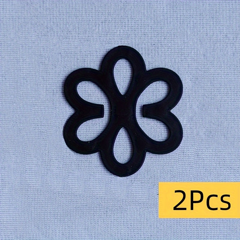 Women Snap Buckles for Invisible Bra Shoulder Straps Clothing Accessories 2PCS