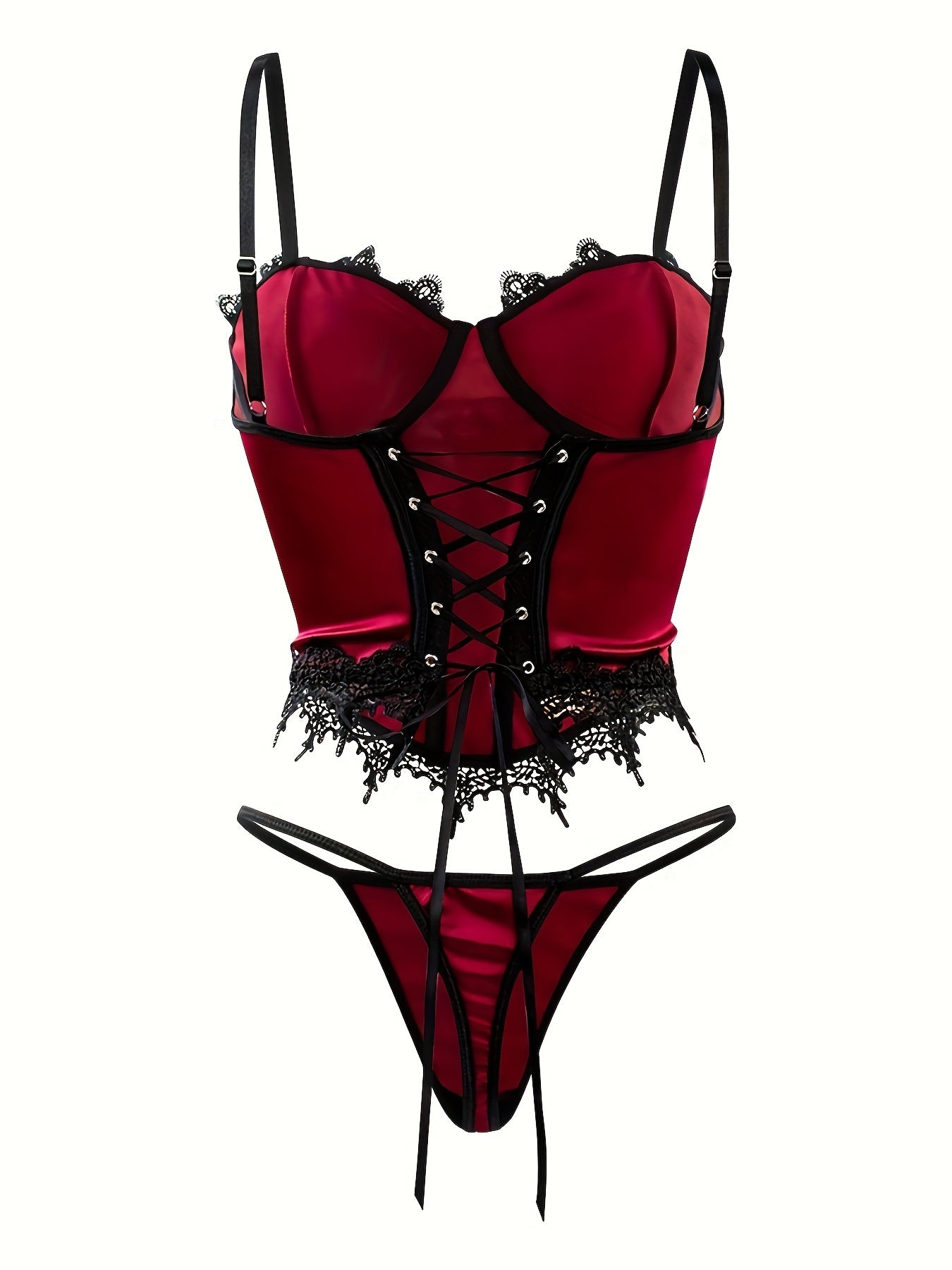 Комплект нижнего белья для женщин, цветной блок, кружевной, на осень-зиму