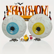 Inflatable Halloween Eyeball Decoration Large PVC Spooky Yard Garden Party
