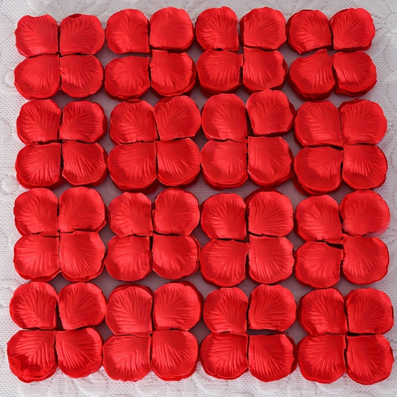 1000pcs Non-Woven Fabric Fake Rose Petals Wedding Decor Room Decoration