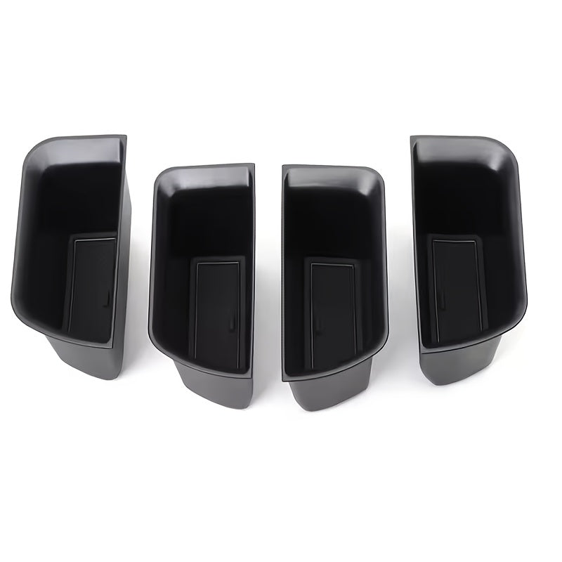 Car Interior Storage Box Black Organizer for SUV Door Tidy