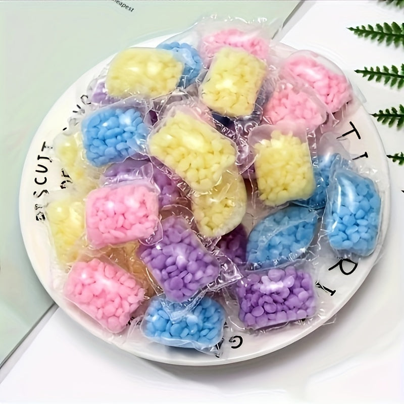 50pcs Laundry Scent Booster Beads Long-Lasting Freshness Softens Clothes Concentrated Formula