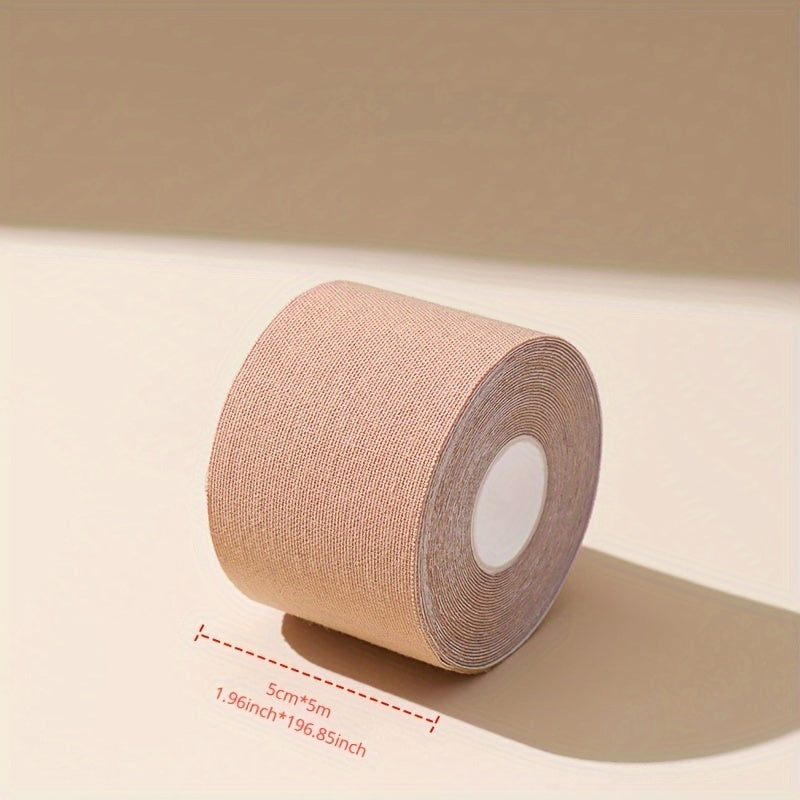 Waterproof Polyester Lingerie Tape for Breast Lift and Support, Invisible, Sweat-Proof, Suitable for Sports and Swimwear