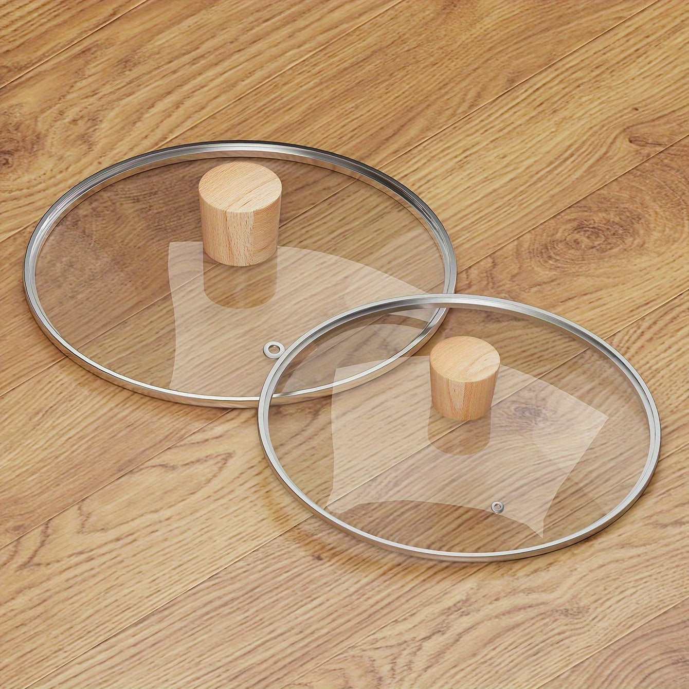 Tempered Glass Cookware Lid for Pots and Pans 16cm 18cm 20cm 22cm 24cm