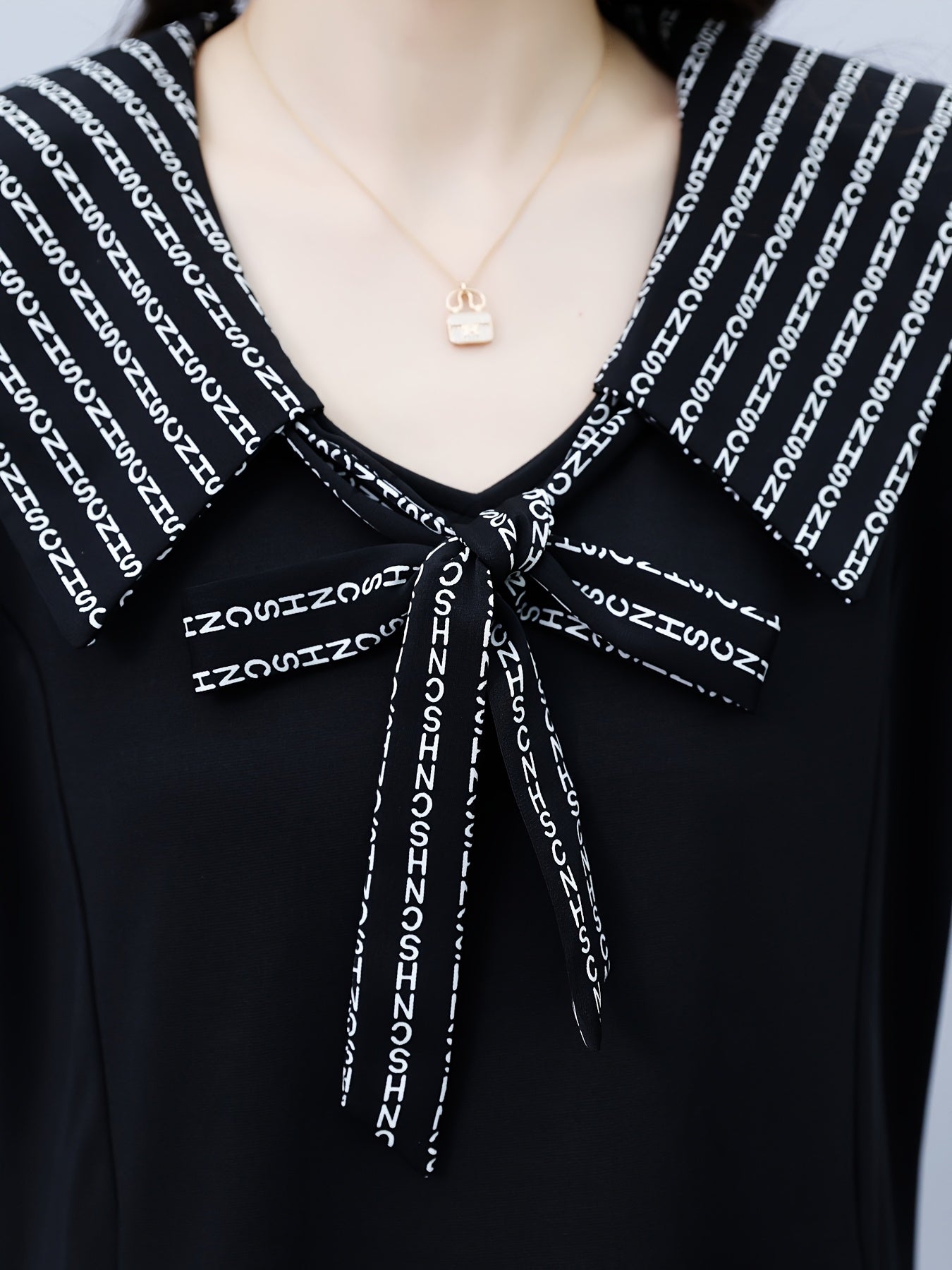 Women's Floral Chiffon Short Sleeve Spring Autumn Western Style Top