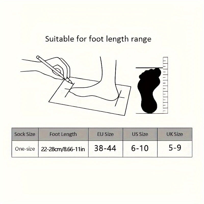 Men's Summer Thin Breathable Mid-Calf Business Socks Pack of 5