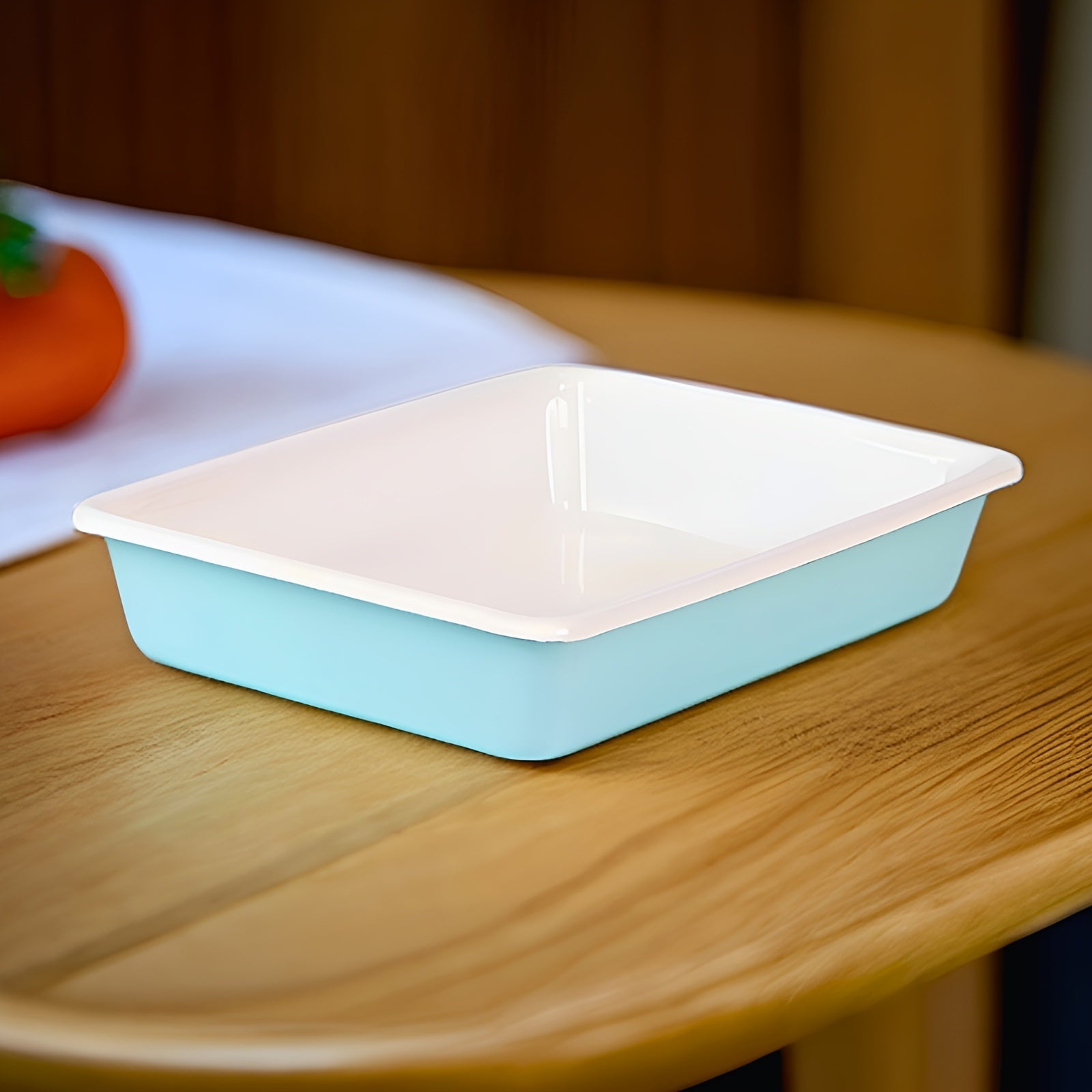 Enamel Baking Tray Rectangular Non-Stick Cooking Sheet