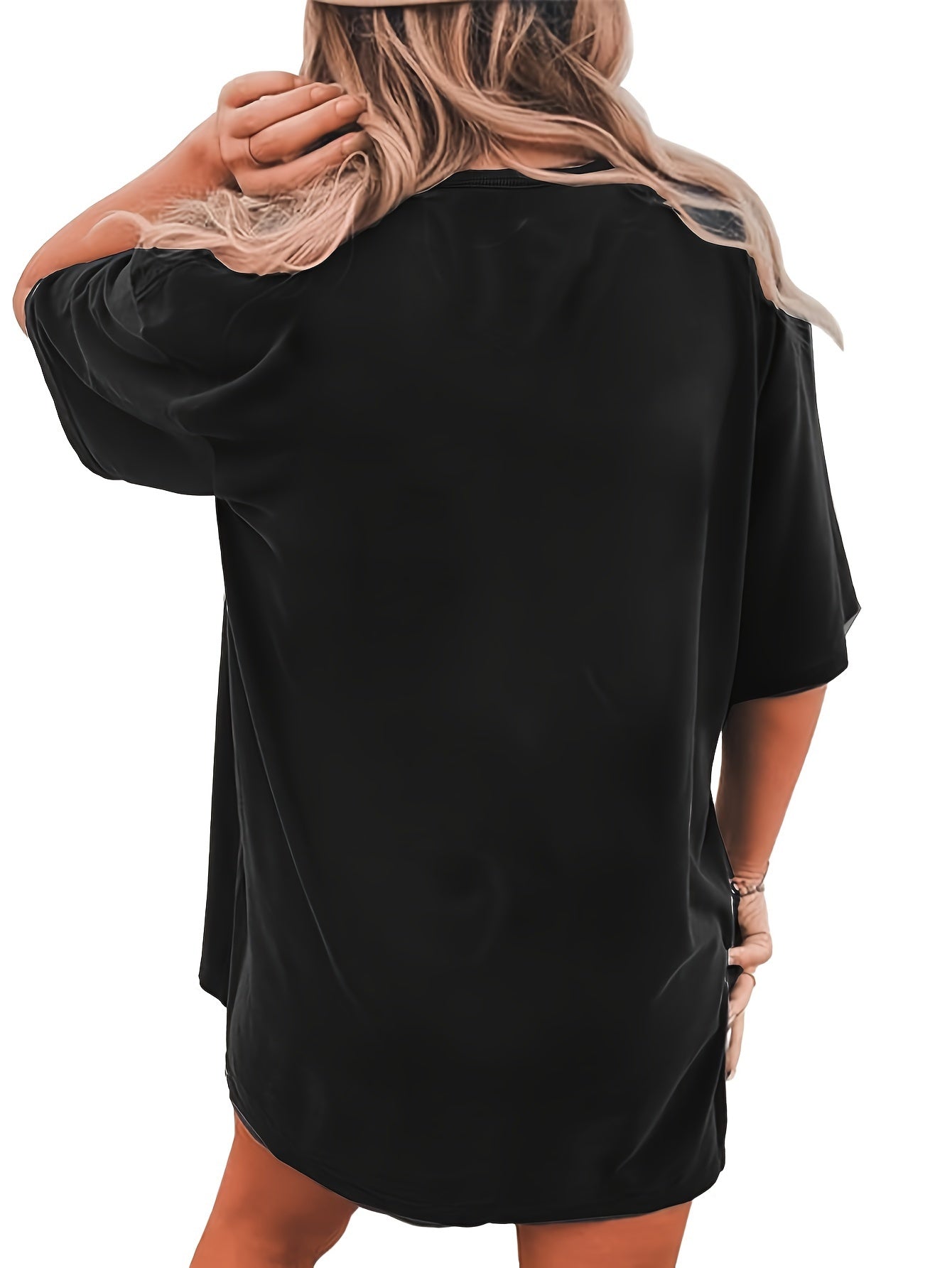 Plus Size Women's Cotton Casual Home Dress Lounge Wear Bright Color