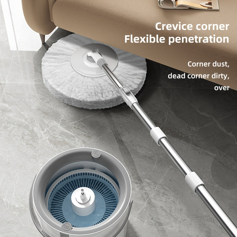 2024 Mop Bucket Set with Adjustable Rotating Design for Kitchen Bathroom Living Room