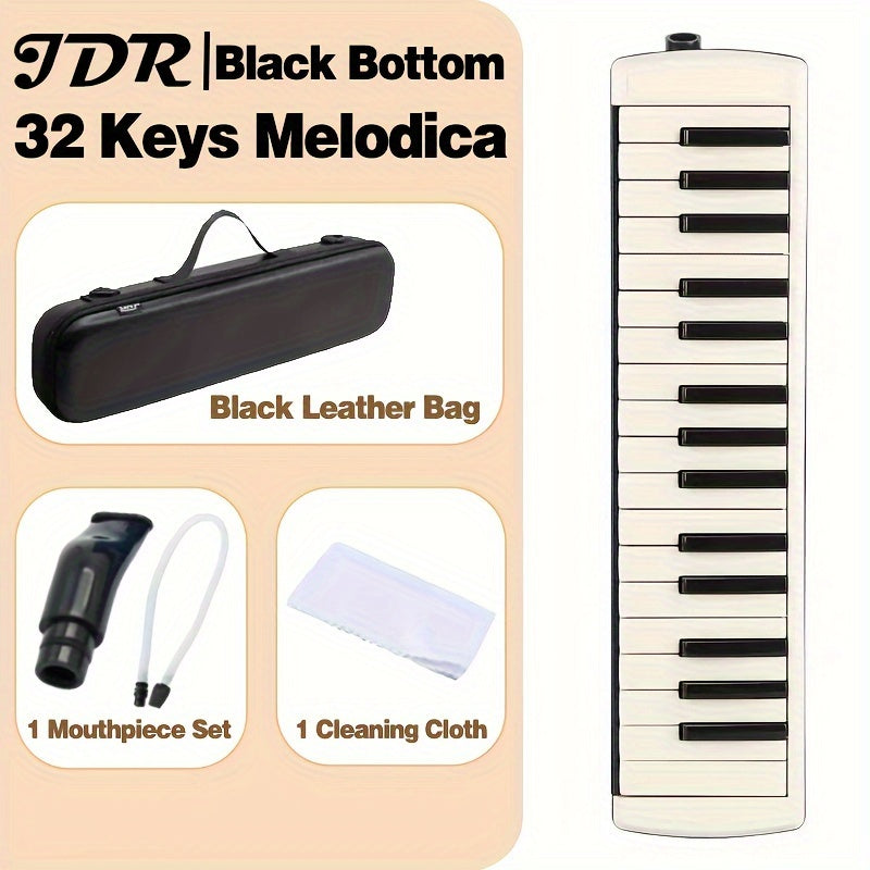 Professional Melodica Piano Keyboard 32/37 Keys with Carrying Bag and Mouthpiece for All Skill Levels