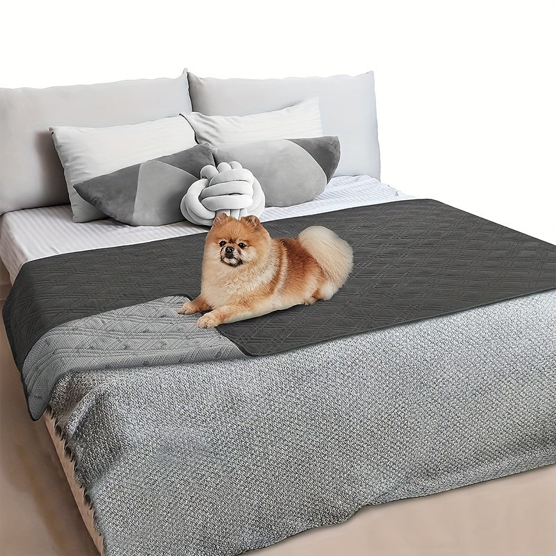 Waterproof Pet Sofa Cover All-Season Quilted Polyester Multi-Color Machine Washable