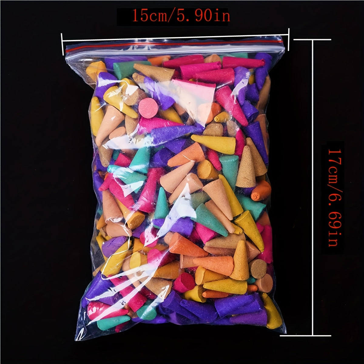 Natural Sandalwood and Rose Incense Cones for Aromatherapy Meditation and Home Decor