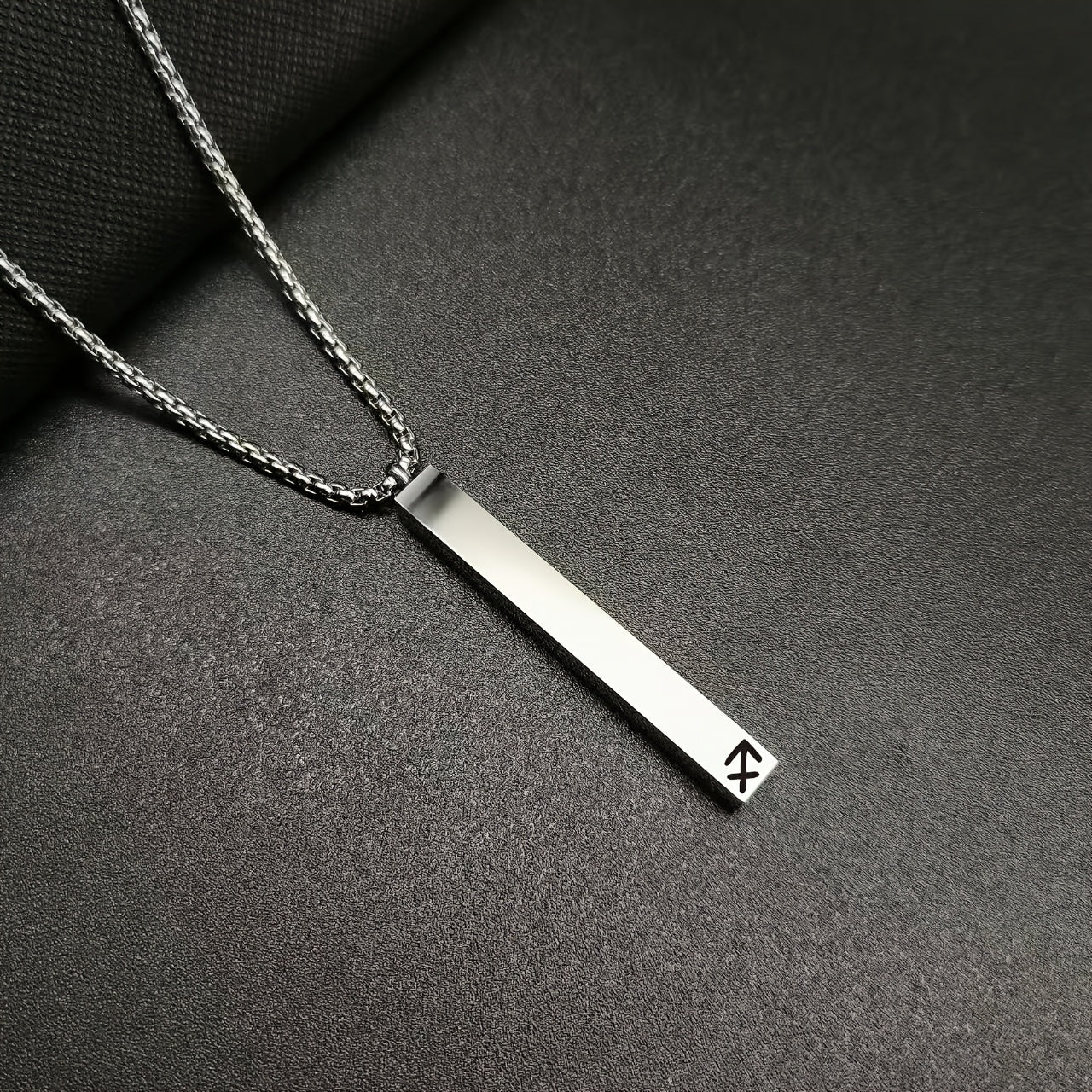 Винтажное ожерелье с подвеской в виде знака зодиака - прочная титановая сталь, стильный и привлекательный дизайн, идеальный подарок для близких, персонализированное ювелирное изделие