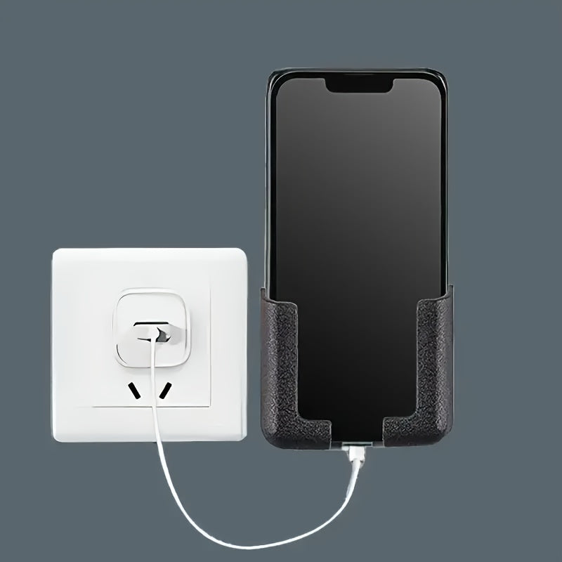 Kenglikli ikki teshikli avtomobil telefon tutqichli PVC panelga o'rnatiladigan qattiq o'rnatish bilan Qasrli qorli manzara dizayni